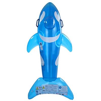 Opblaasbare Walvis 145 x 80cm PVC Blauw Opblaasbare Walvis 145 x 80cm PVC Blauw