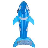 Opblaasbare Walvis 145 x 80cm PVC Blauw - thumbnail