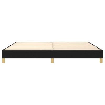 Boxspringframe stof zwart 200x200 cm Boxspringframe stof zwart 200x200 cm