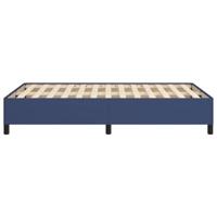 Bedframe zonder matras 120x190 cm stof blauw - thumbnail