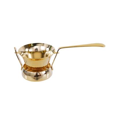 Gouden Theezeef - Elegant Vintage Ontwerp - 14 x 5.7 x 5 cm