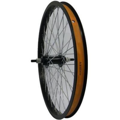 Achterwiel 20x1.75 freewheel alu