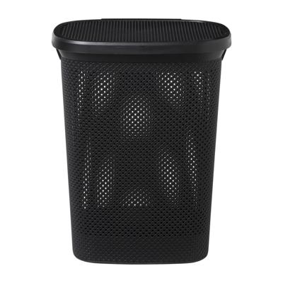 Wasmand 60L Zwart