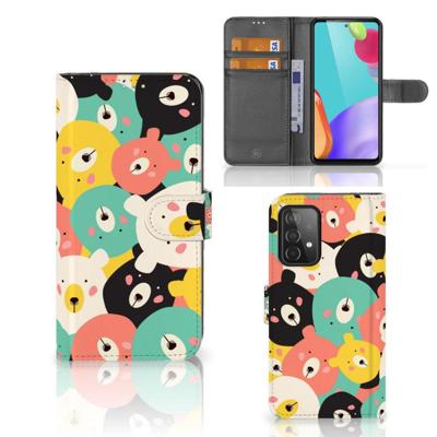 Samsung Galaxy A52 Leuk Hoesje Bears Samsung Galaxy A52 Leuk Hoesje Bears