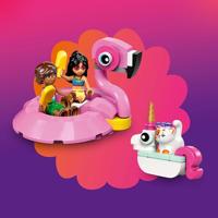 Lego Friends 42658 Zwembadfeestje met Flamingo en Eenhoorn - thumbnail
