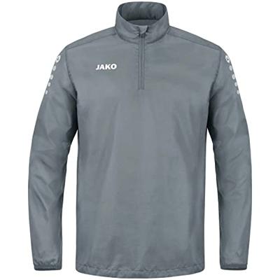 JAKO 7302 Rainzip Team - Steengrijs - XL