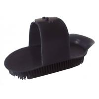 Red Horse rosborstel zwart volwassenen 17 x 8 cm - thumbnail