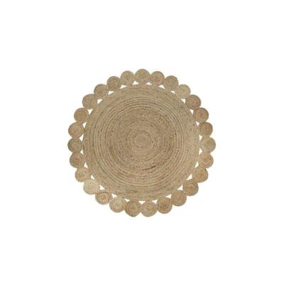 Tapijt DKD Home Decor Bruin Natuurlijk 150 x 150 x 1 cm Tapijt DKD Home Decor Bruin Natuurlijk 150 x 150 x 1 cm