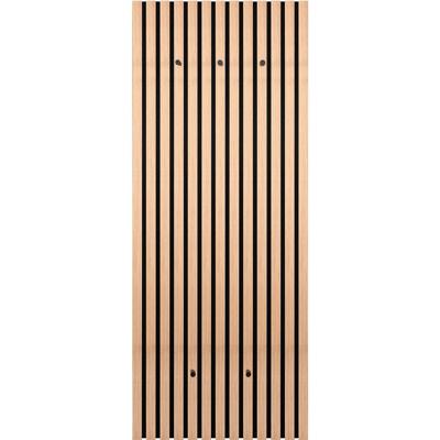 Kapstok Wandgarderobe Eiken MDF 50x125 cm
