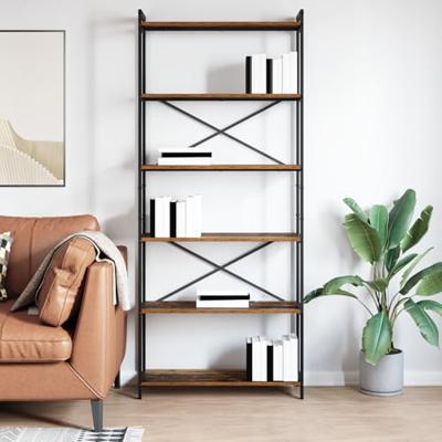 Boekenkast Oud hout 80 x 30 x 188 cm Bewerkt hout Boekenkast Oud hout 80 x 30 x 188 cm Bewerkt hout