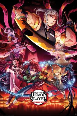 Poster Demon Slayer - Entertainment District 61x91,5cm Poster Demon Slayer - Entertainment District 61x91,5cm