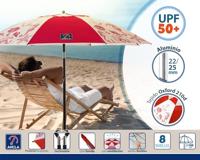 Strandparasol Rood Ø 180 cm SPF50+ Navy - thumbnail