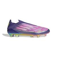 adidas F50 Lamine Yamal Elite Veterloze Gras Voetbalschoenen (FG) Paars Roze Geel - thumbnail