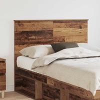 Hoofdbord met hoofdeinde Oud Hout 135 cm Bewerkt hout - thumbnail
