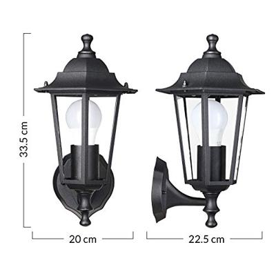 Wandlamp Krysante roestvrij staal