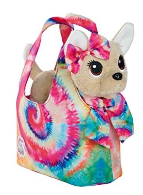 Simba Chi chi love puppy knuffel in tas batik style Simba Chi chi love puppy knuffel in tas batik style