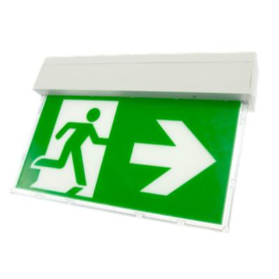 Pollux 2 LED N/N 3W Autotest 3Hour Zwart incl. Picto A/W