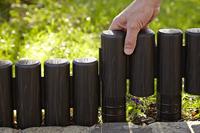 Bama Tuin Modulaire Rand Imitatiehout 38.5x15 cm 6 Stuks Bruin - thumbnail