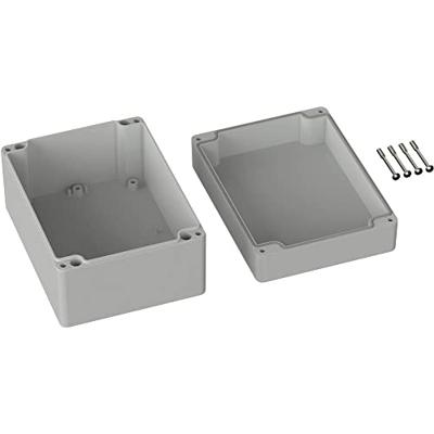 TRU COMPONENTS TC-9065676 Industriële behuizing 160 x 120 x 90 ABS Grijs-wit (RAL 7035) 1 stuk(s)