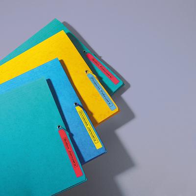 Dymo D1 tape 9 mm, zwart op rood