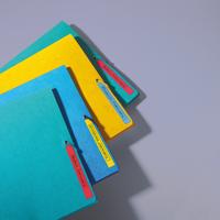 Gelamineerde Tape voor Labelmakers Dymo D1 45017 12 mm LabelManager™ Rood Zwart (5 Stuks) - thumbnail