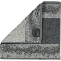 Cawö Cawö Two-Tone Gezichtsdoekje Leisteen 30x30 - thumbnail