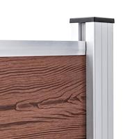 Schutting 175x105 cm HKC bruin - thumbnail