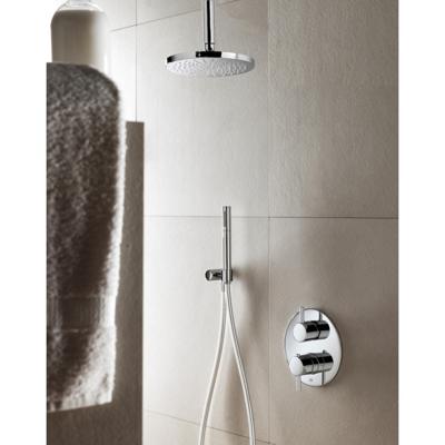 Hotbath Buddy - Inbouw Regendoucheset - Thermostatisch - Plafondbuis 30 cm - Hoofddouche 300 mm - Staafhanddouche - met 2-Weg Stop-Omstel - Waterbesparend - V01