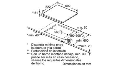 Inductiekookplaat Balay 3EB965LU 60 cm Inductiekookplaat Balay 3EB965LU 60 cm