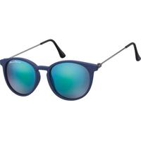 Zonnebril montana revo blauw rond glas mtl mat bl - thumbnail
