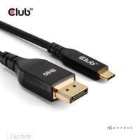 club3D USB-C-displaykabel 1.00 m Zwart CAC-1559 - thumbnail