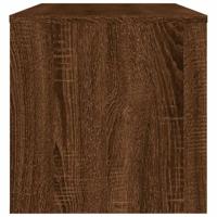 Tv-meubel 120x34x37 cm bewerkt hout bruin eikenkleur - thumbnail