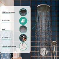 hansgrohe Activera S hoofddouche 240 - 1jet - EcoSmart+ - chroom 28057000 - thumbnail
