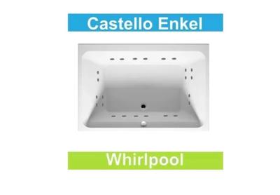Ligbad Riho Castello 180x120 cm Whirlpool Enkel systeem Riho Ligbad Riho Castello 180x120 cm Whirlpool Enkel systeem Riho