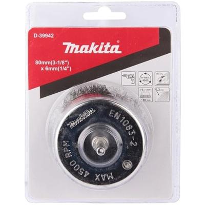 Makita Accessoires Komborstel 6x80mm - D-39942 D-39942 Makita Accessoires Komborstel 6x80mm - D-39942 D-39942