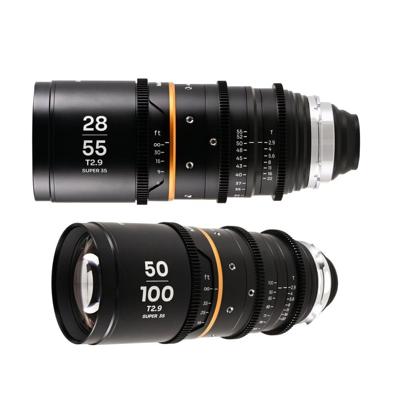 Laowa Nanomorph S35 Zoom Bundle (28-55mm, 50-100mm) (Amber)
