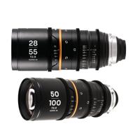 Laowa Nanomorph S35 Zoom Bundle (28-55mm, 50-100mm) (Amber) - thumbnail