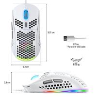 Muis Spirit of Gamer Ratón Pro M4 Wit - thumbnail