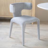 Eleonora Eetkamerstoel 'Dave' kleur Antraciet - thumbnail