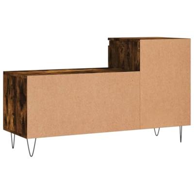 VidaXL Schoenenkast 102x36x60 cm bewerkt hout gerookt eikenkleurig