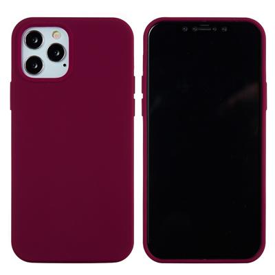 Lunso - Softcase Backcover hoes - iPhone 13 Pro - Wijnrood Lunso - Softcase Backcover hoes - iPhone 13 Pro - Wijnrood