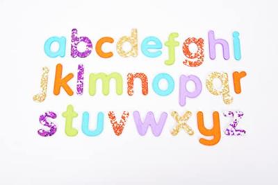Tickit Doorschijnende Letters Glitterletters