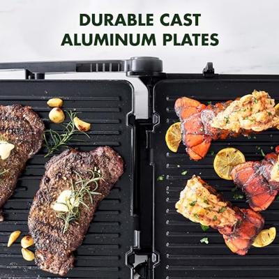 GreenPan Elite contactgrill Contact grill Grijs - thumbnail