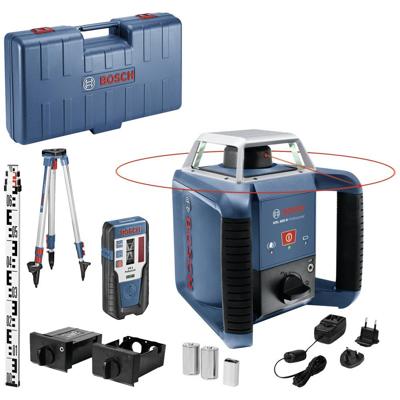 Bosch Professional GRL 400 H Set Rotatielaser Incl. statief, Incl. laserontvanger Reikwijdte (max.): 400 m