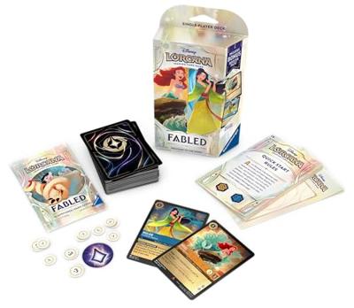 Disney Lorcana TCG Fabled starter deck Ariel & Mulan