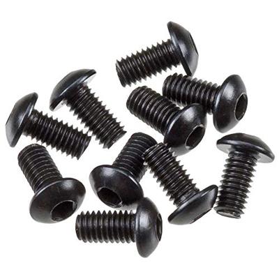 M3x6mm Hex Socket Button Head (Black) (10pcs) (AXA0113)