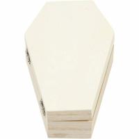 Creativ Company Doodskist met magnetisch slot, h: 4 cm, l: 18 cm, b: 10 cm, 1 stuk - thumbnail