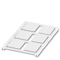 Phoenix Contact 0825451 UC-EMP (27X27) Apparaatmarkering Montagemethode: Vastklemmen Markeringsvlak: 27 x 27 mm Wit Aantal markeringen: 60 10 katernen - thumbnail