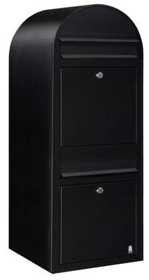 Bobi BrievenbusDuo 9005 Struktuurzwart - 01.01.05.35