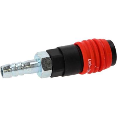 3-in-1 universele persluchtveiligheidskoppeling, 11 mm met slangtule KS Tools 999.9102